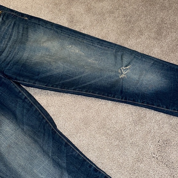 ZARA trafaluc jeans the rebel skinny fit pants jeans denim 6 iso - Picture 11 of 15